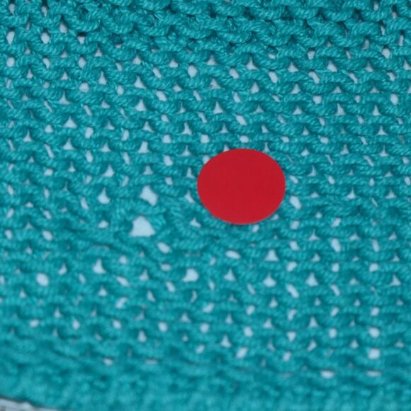 Wooden Ships Tunic Pullover Sweater Womens Small Green Open Knit Cotton Blend - Picture 7 of 9